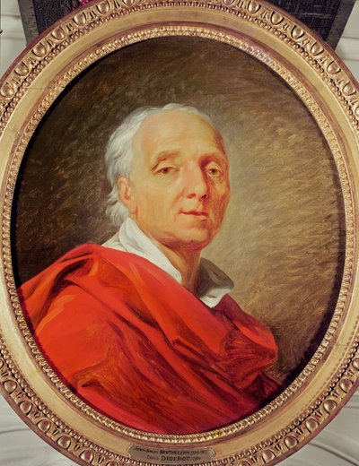Denis Diderot, 1784 by Jean Simon Berthelemy